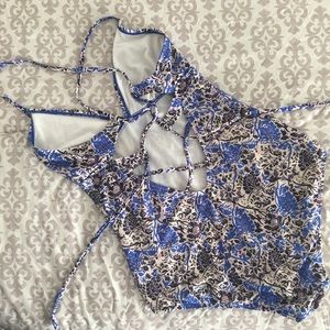 Athleta NWOT one piece bathing suit